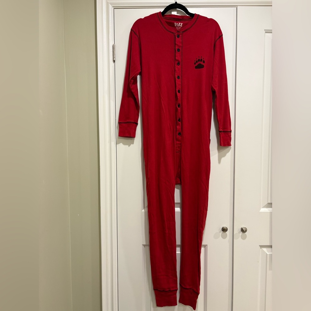Lazy One Red Women's One Piece Pajamas